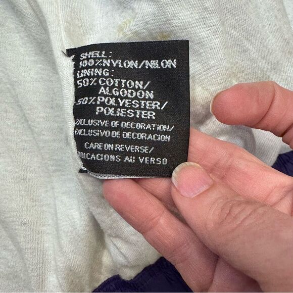 LSU Starter Windbreaker Hooded Jacket - Large - Embroidered Logo - Picture 7 of 10